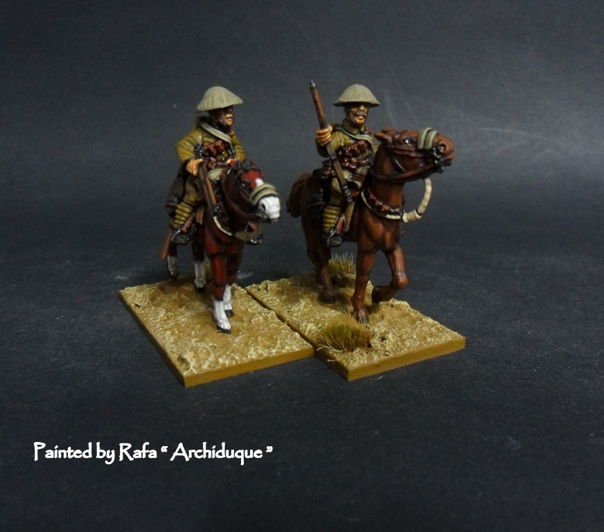 GREAT WAR MINIATURES British Cavalry w Lances 1914 Early War B115 28mm 